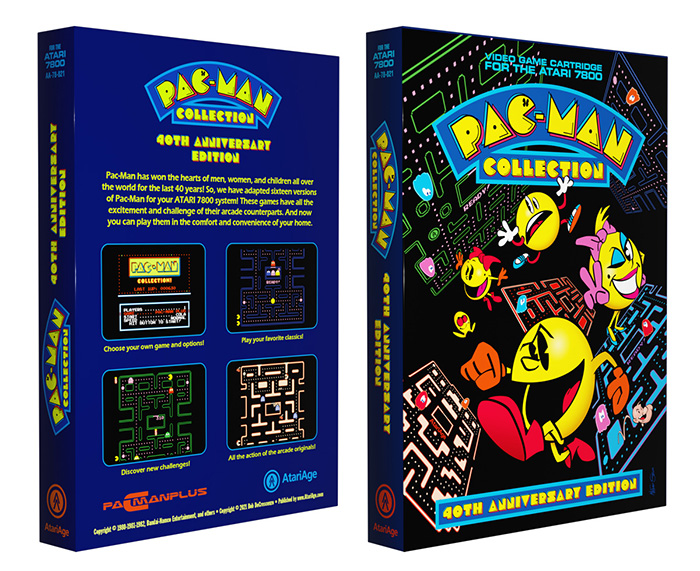 Pac-Man Collection 40th Anniversary Edition Box
