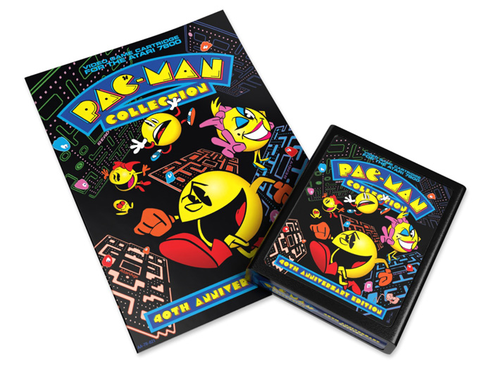 Pac-Man Collection 40th Anniversary Edition Cart and Manual