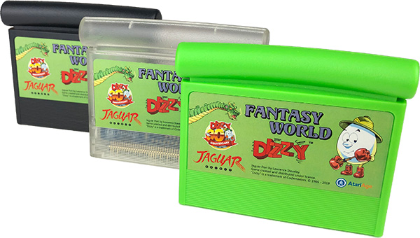Fantasy World Dizzy Clear Cartridge