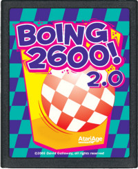 Amiga Boing! Demo 2.0 - Atari 2600